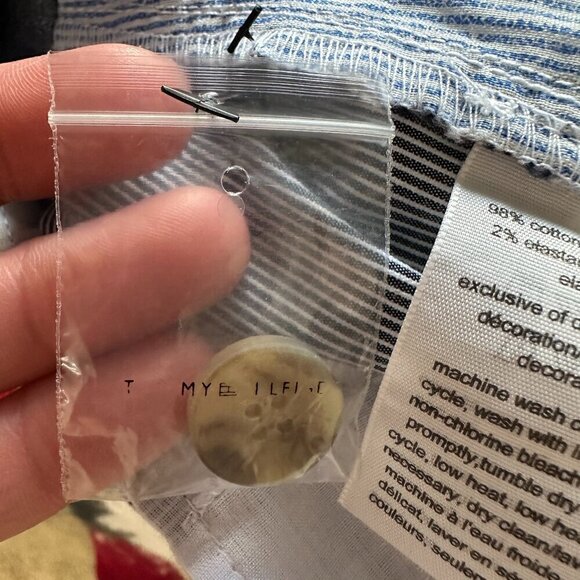 NWT TOMMY HILFIGER HAMPTON STRETCH STRIPED CHINOS - SIZE 12 - Picture 13 of 13